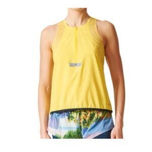 Adidas Stella McCartney Run Adizero Tank Yellow Size Medium